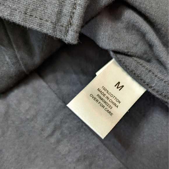 On The Byas Men's Size Medium Button Up Floral Casual Shirt Long Sleeve - Picture 4 of 4